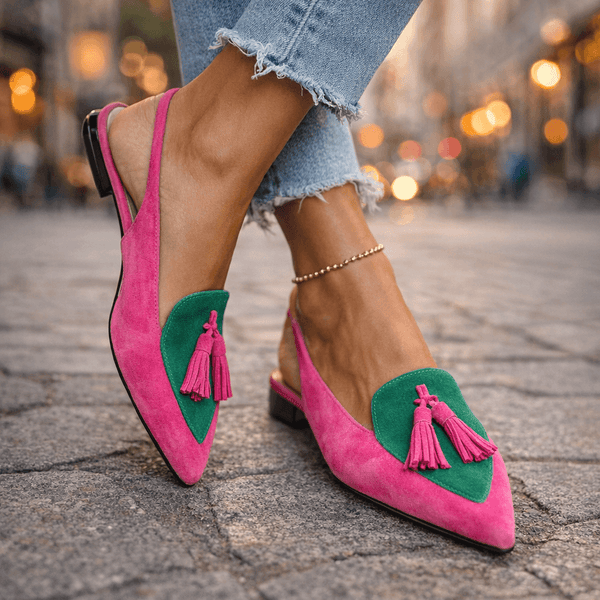 Élodie | Elegante Sandalen mit Quasten