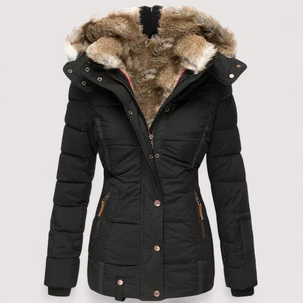 Marylin™ – Warmer Wintermantel mit Fellfutter
