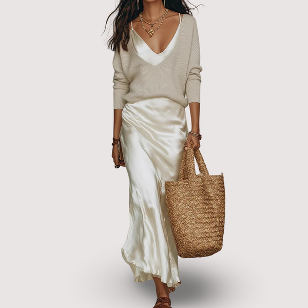 Solène | Slipkleid & Strickset